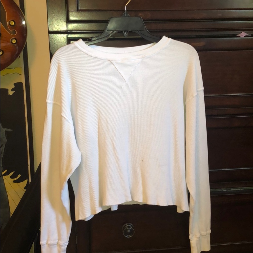 Brandy Melville waffle long sleeve